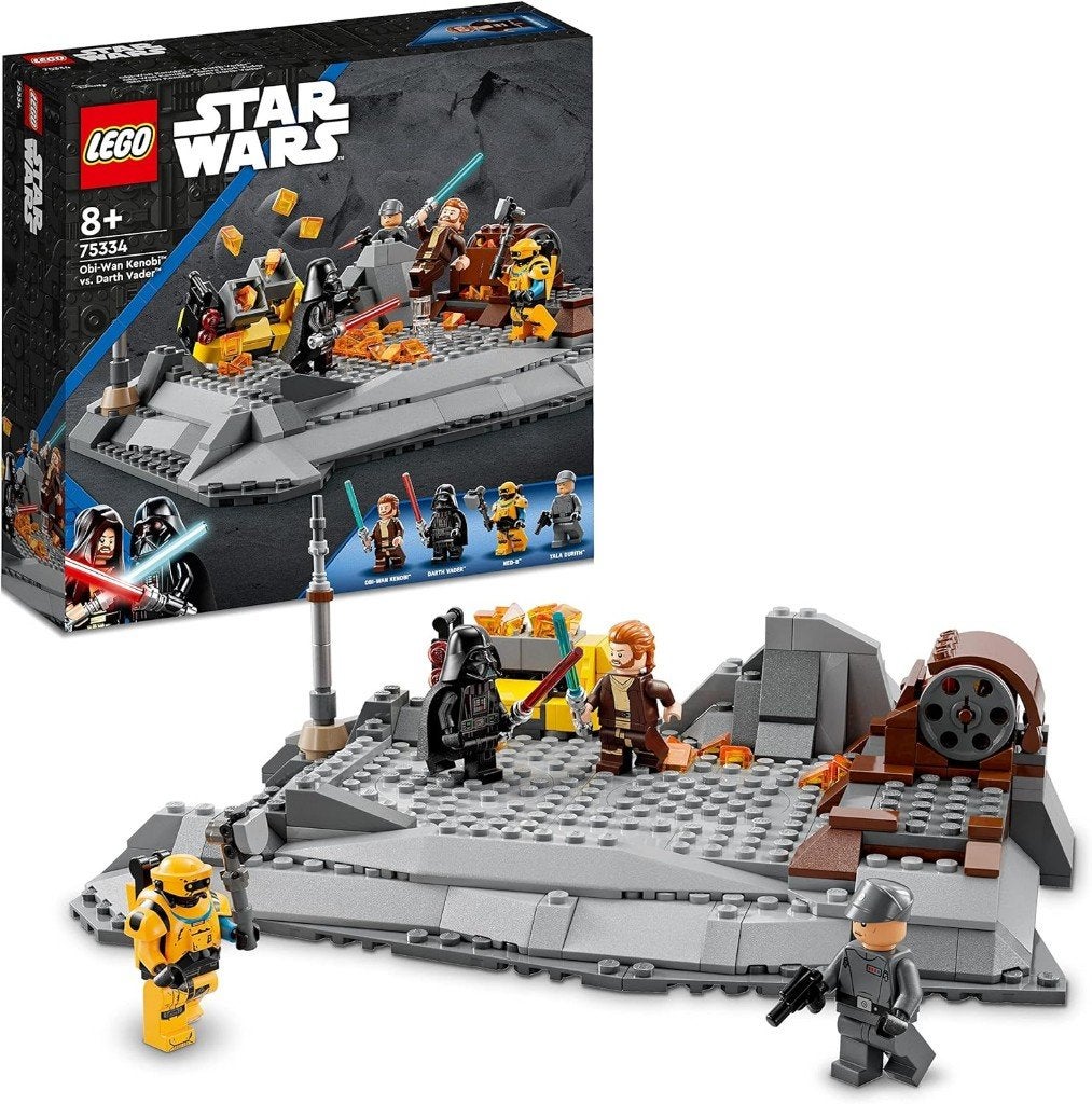 LEGO Star Wars 75334 Obi-Wan Kenobi vs Darth VaderNIEUW, Star Wars, Lego, Nieuw, Ophalen of Verzenden