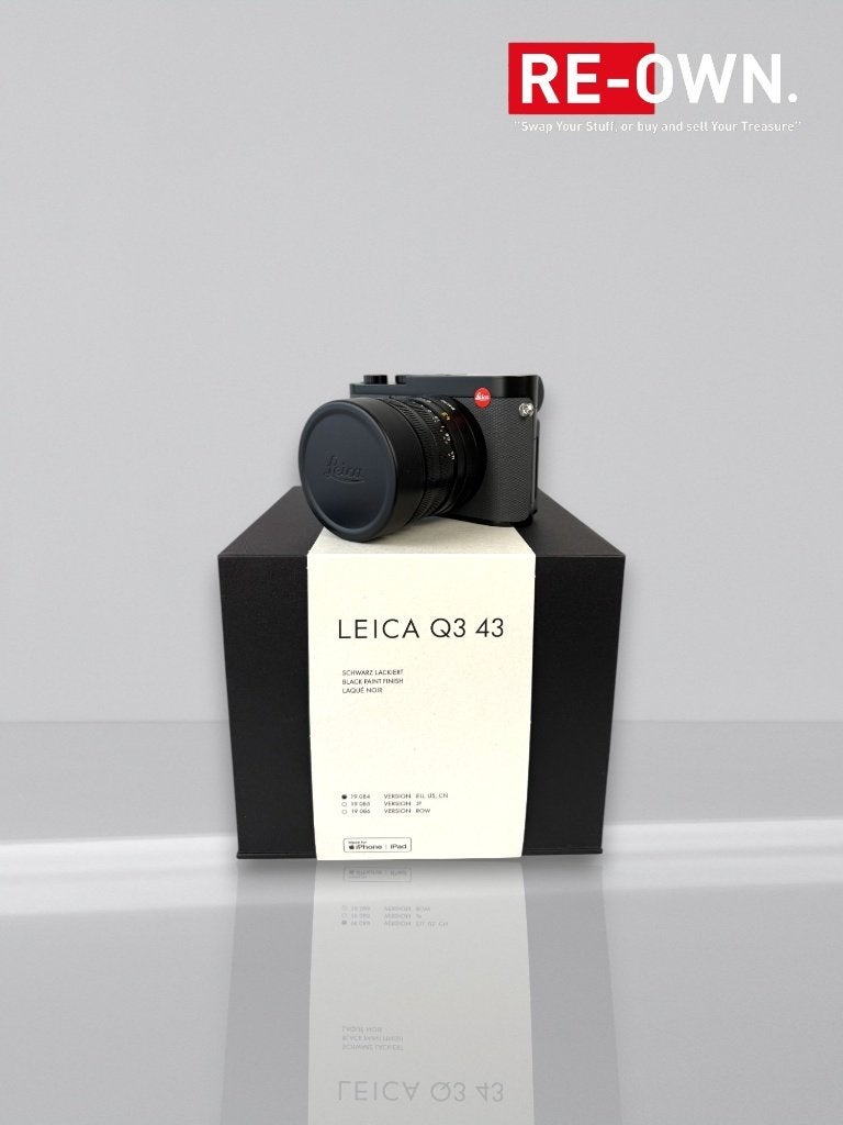 Leica Q3 "43mm" (1 eigenaar + nieuwstaat + extra garantie), Audio, Tv en Foto, ., Leica, Leica, 60 megapixels