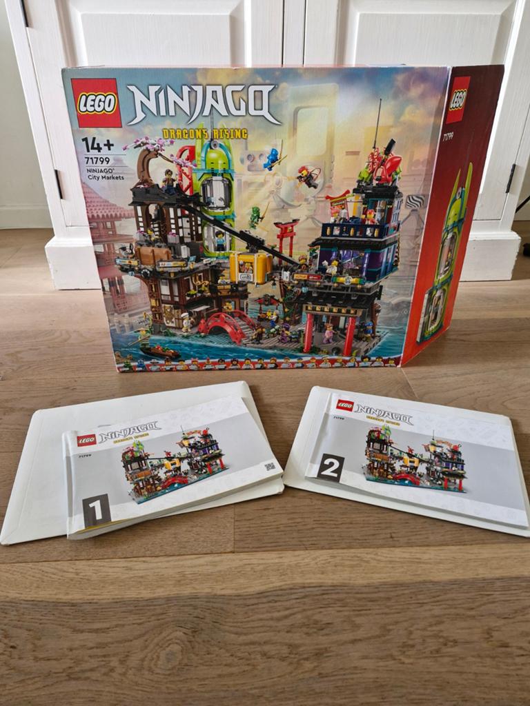 Lego 71799 Ninjago City markets, Lego, Ophalen of Verzenden, Zo goed als nieuw, Ninjago