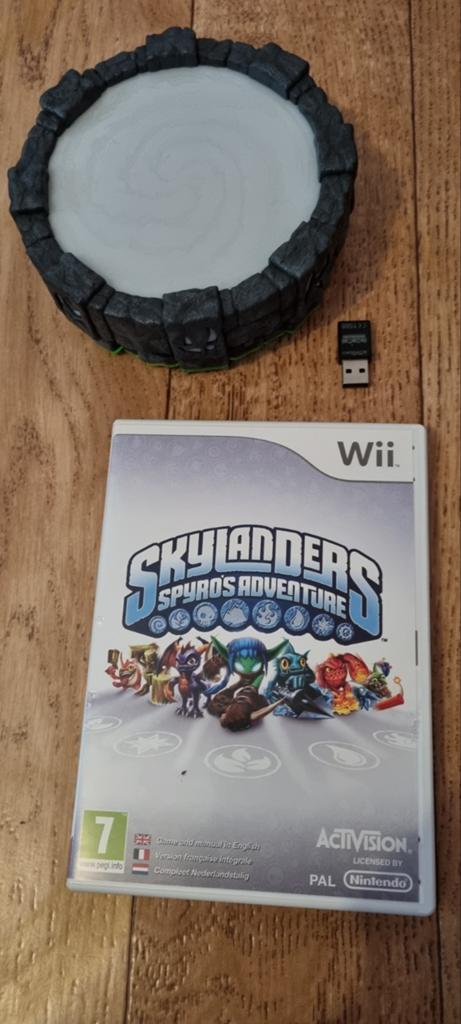 Skylanders Spyro's Adventure Wii met Portal en USB-dongle, Avontuur en Actie, Gebruikt, 1 speler, Ophalen of Verzenden