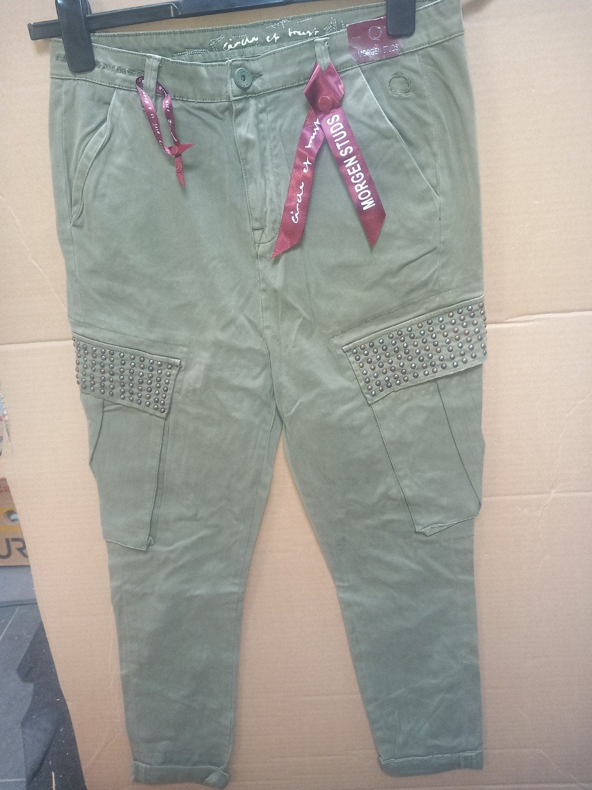 circle of trust broek model morgen studs maat w27 w29 w31, Ophalen of Verzenden, Nieuw, Blauw, W27 (confectie 34) of kleiner