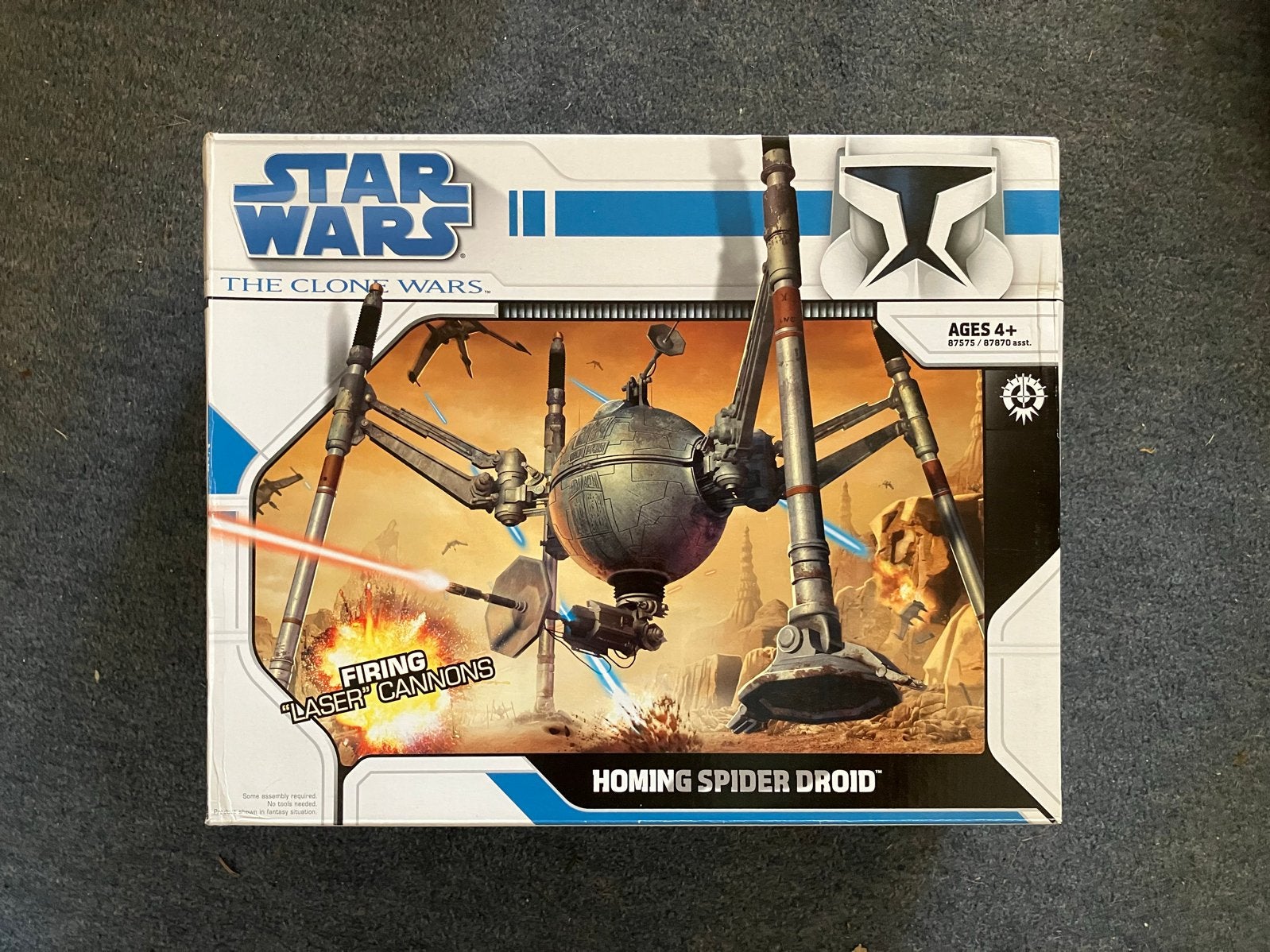 Star Wars Homing Spider Droid LET OP: GEEN VOERTUIG AANWEZIG, Ophalen of Verzenden, Nieuw