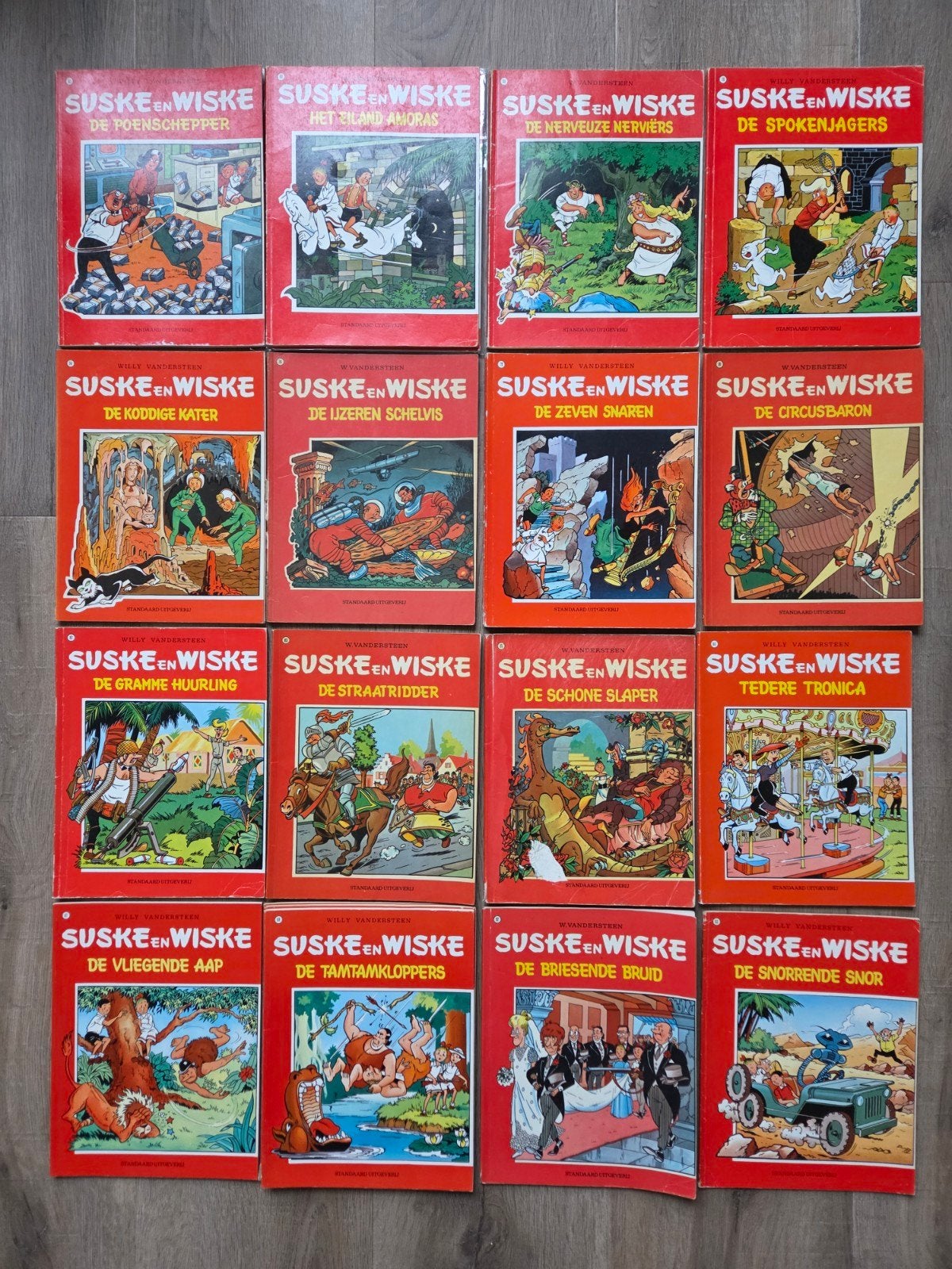 85 verschillende suske en wiske albums voor 50,-, Meerdere stripboeken, Ophalen of Verzenden, Gelezen