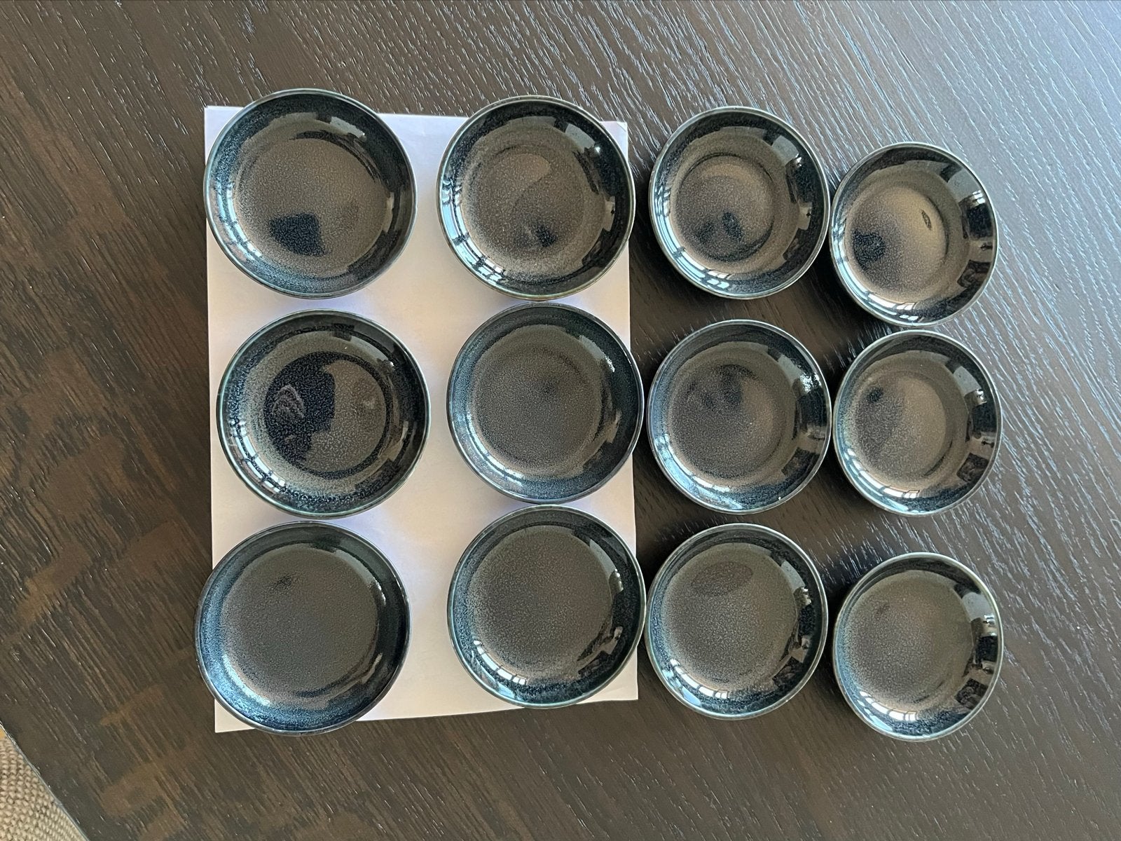 6 of 12  theetips serax blue dark 7 cm, Huis en Inrichting, Keuken | Servies, Overige merken, Keramiek, Nieuw, Ophalen of Verzenden