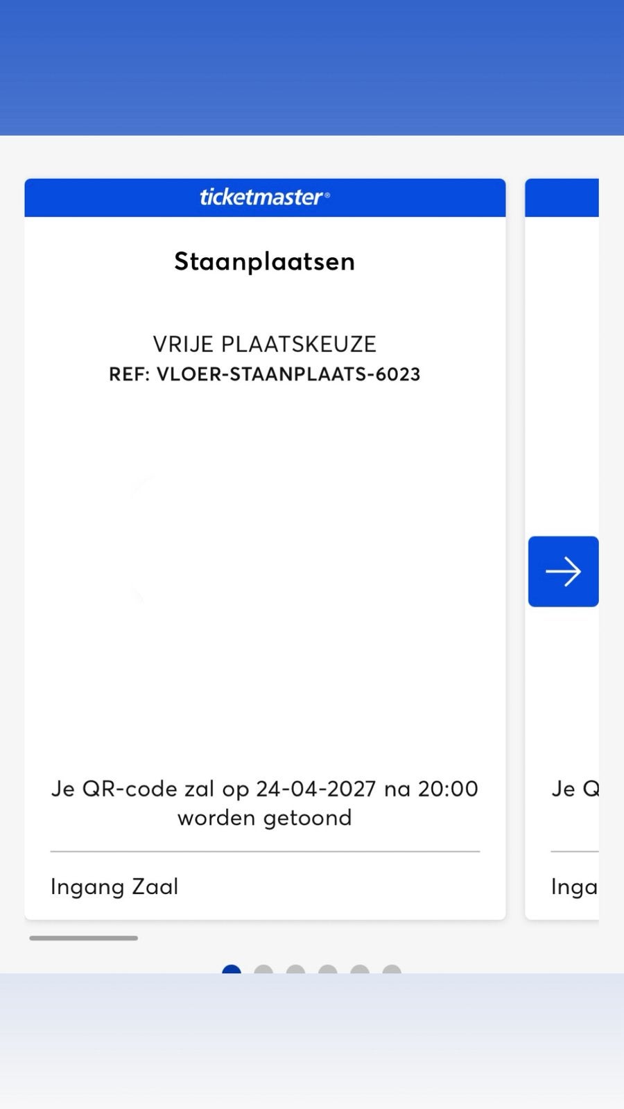 4x tickets New Wave (staanplaatsen) 27 april, Drie personen of meer, April