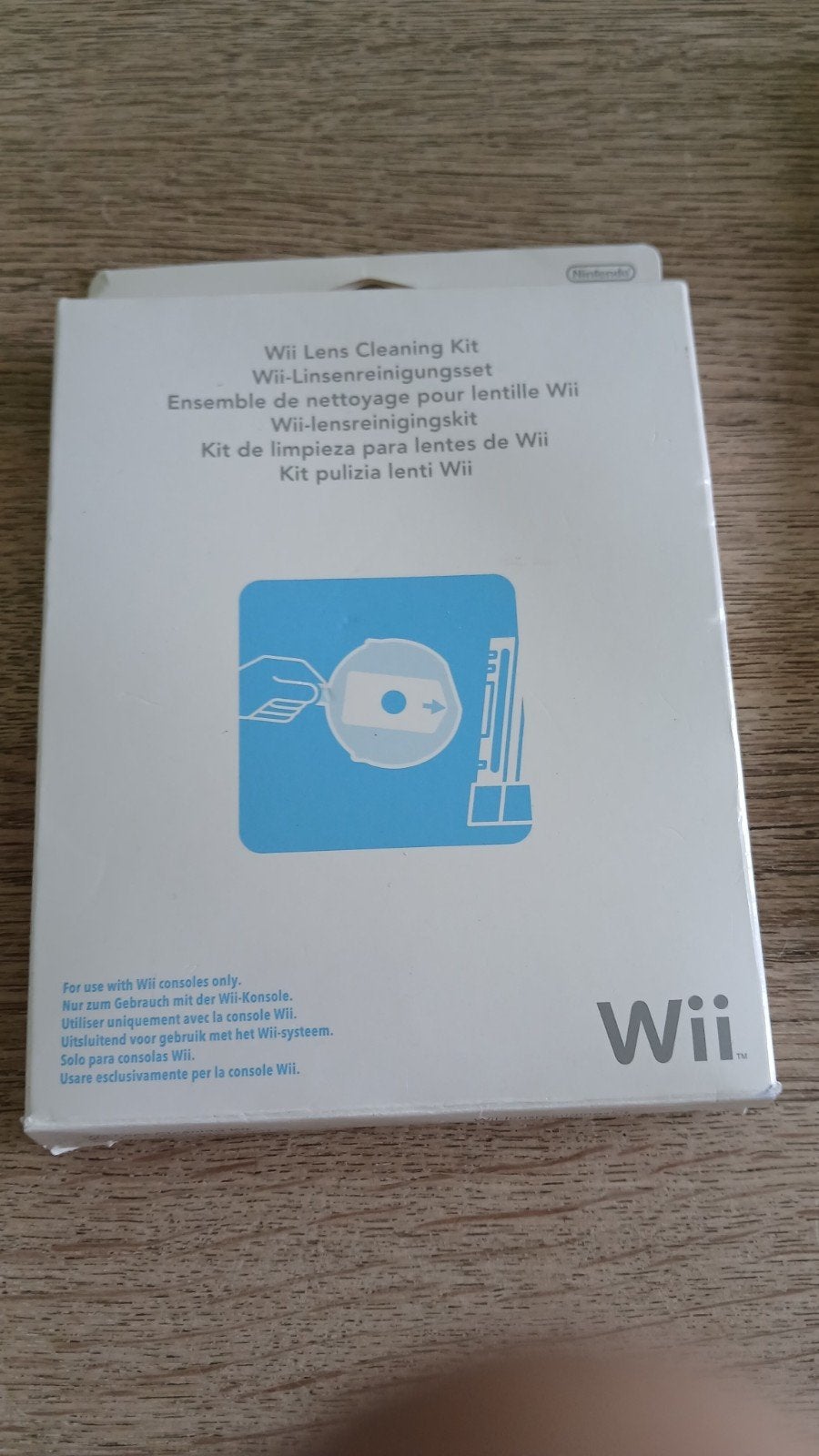 Originele Nintendo Wii Lens Cleaning Kit – Compleet, Spelcomputers en Games, Games | Nintendo Wii, 1 speler, Ophalen, Zo goed als nieuw