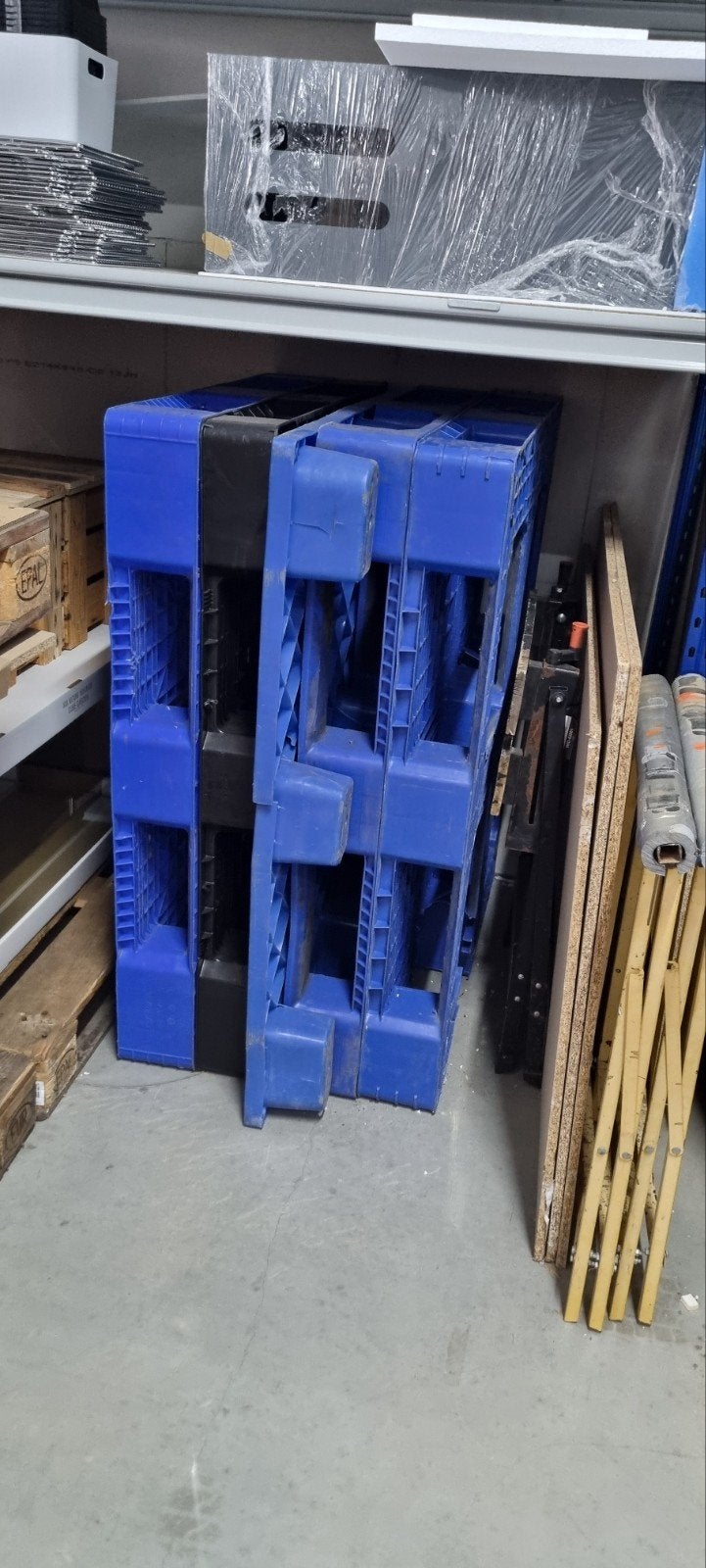 kunststof pallets 100x120cm, Ophalen