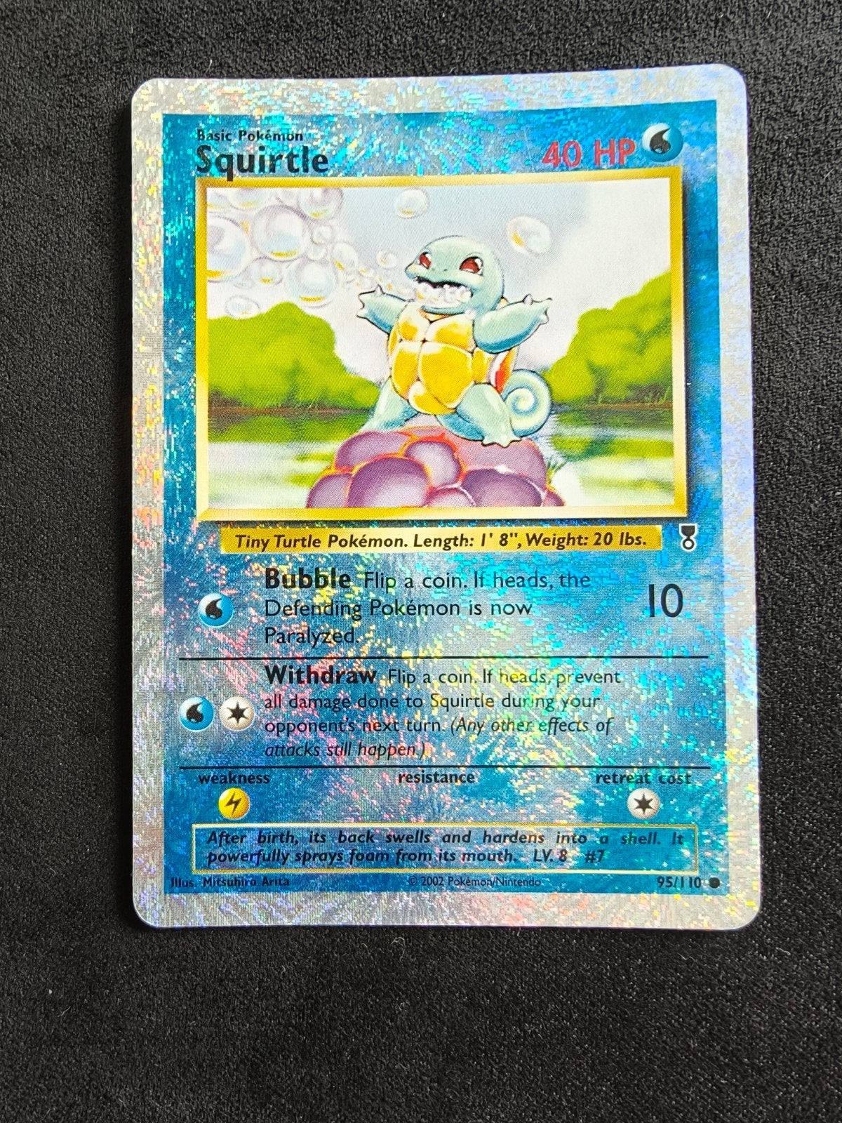 Legendary Collection Squirtle 95/110 (reverse holo), Ophalen