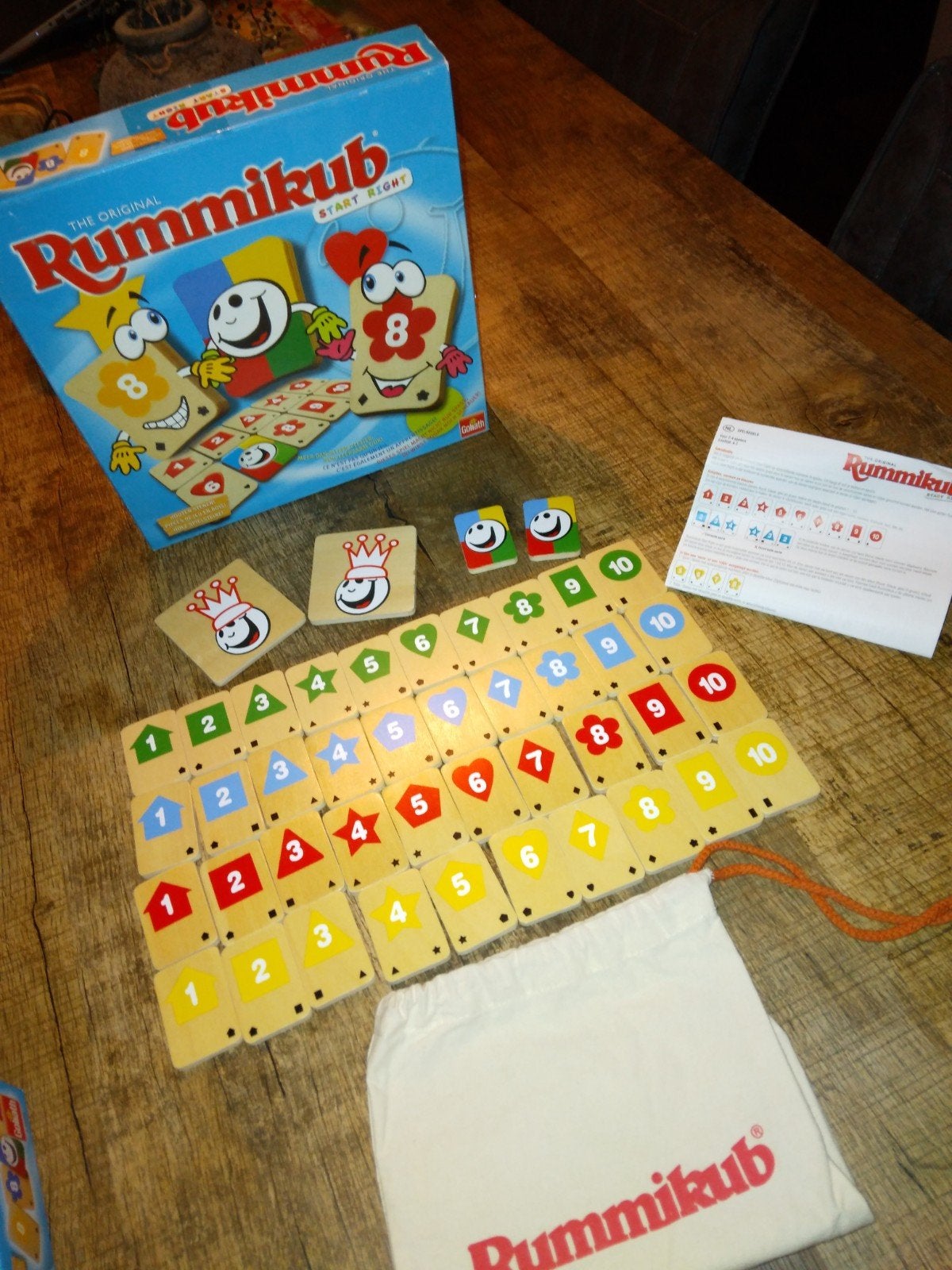 Rummikub junior houten versie, Ophalen of Verzenden