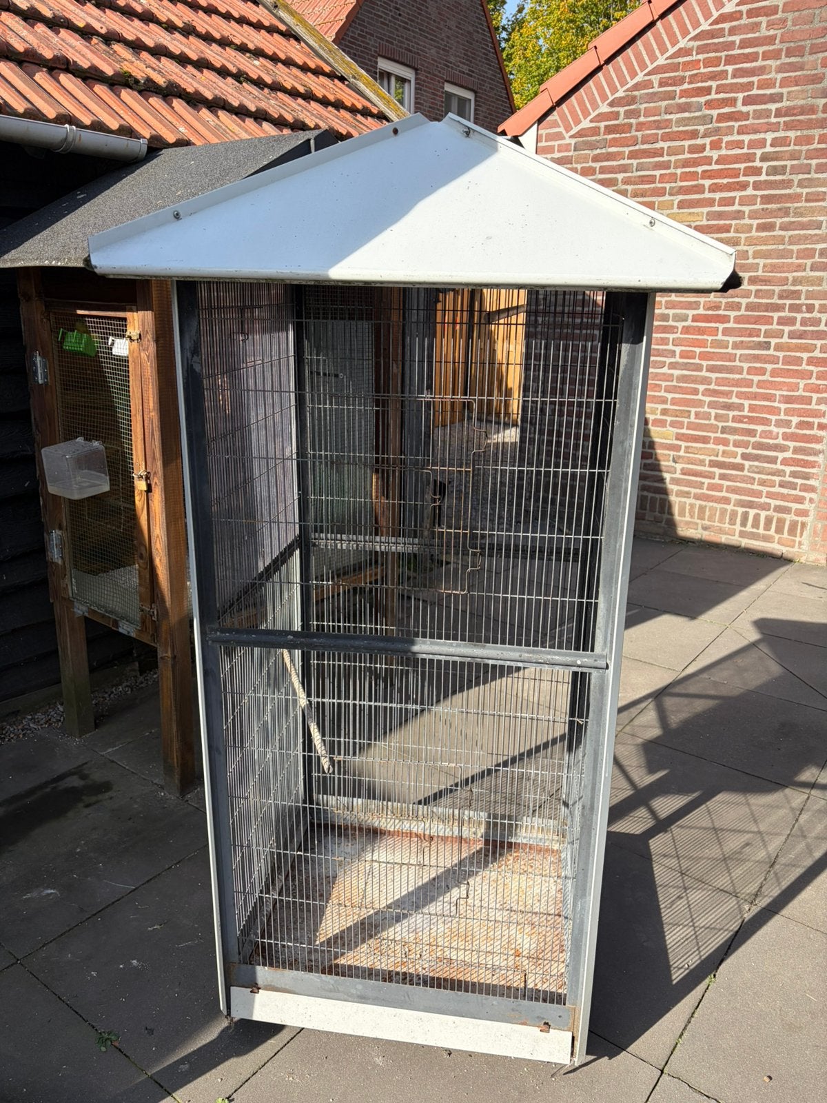 Vogelkooi, Dieren en Toebehoren, Ophalen, Gebruikt, Metaal, Vogelkooi