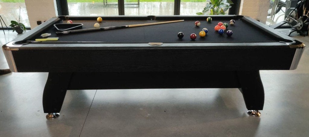 POOLTAFEL OP LEISTEEN, Ophalen of Verzenden, Gebruikt, Pooltafel