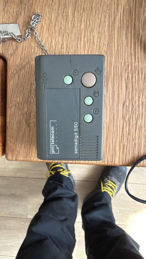 Vintage PTT Telecom Semadigit 550 Pager Pieper, Ophalen of Verzenden, Gebruikt