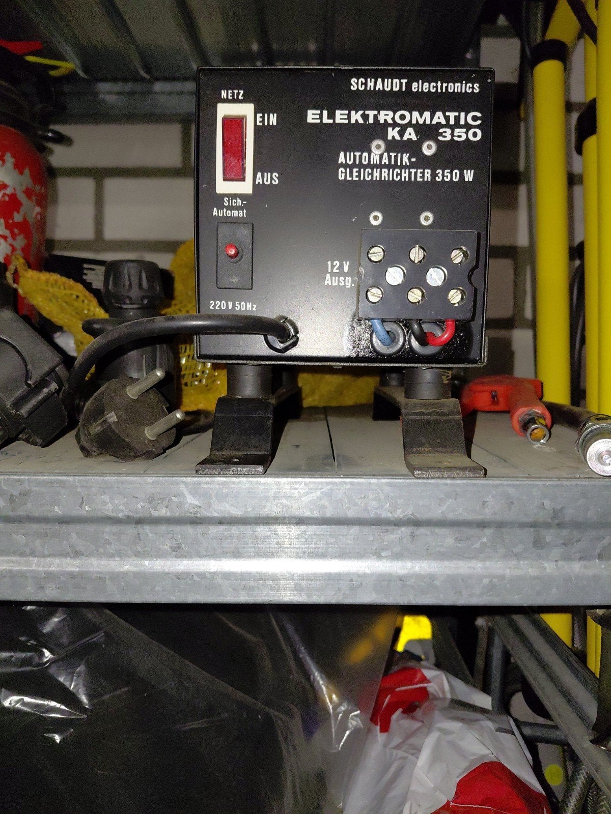 Schaudt Elektromatic KA 350 Automatische Gelijkrichter, Ophalen