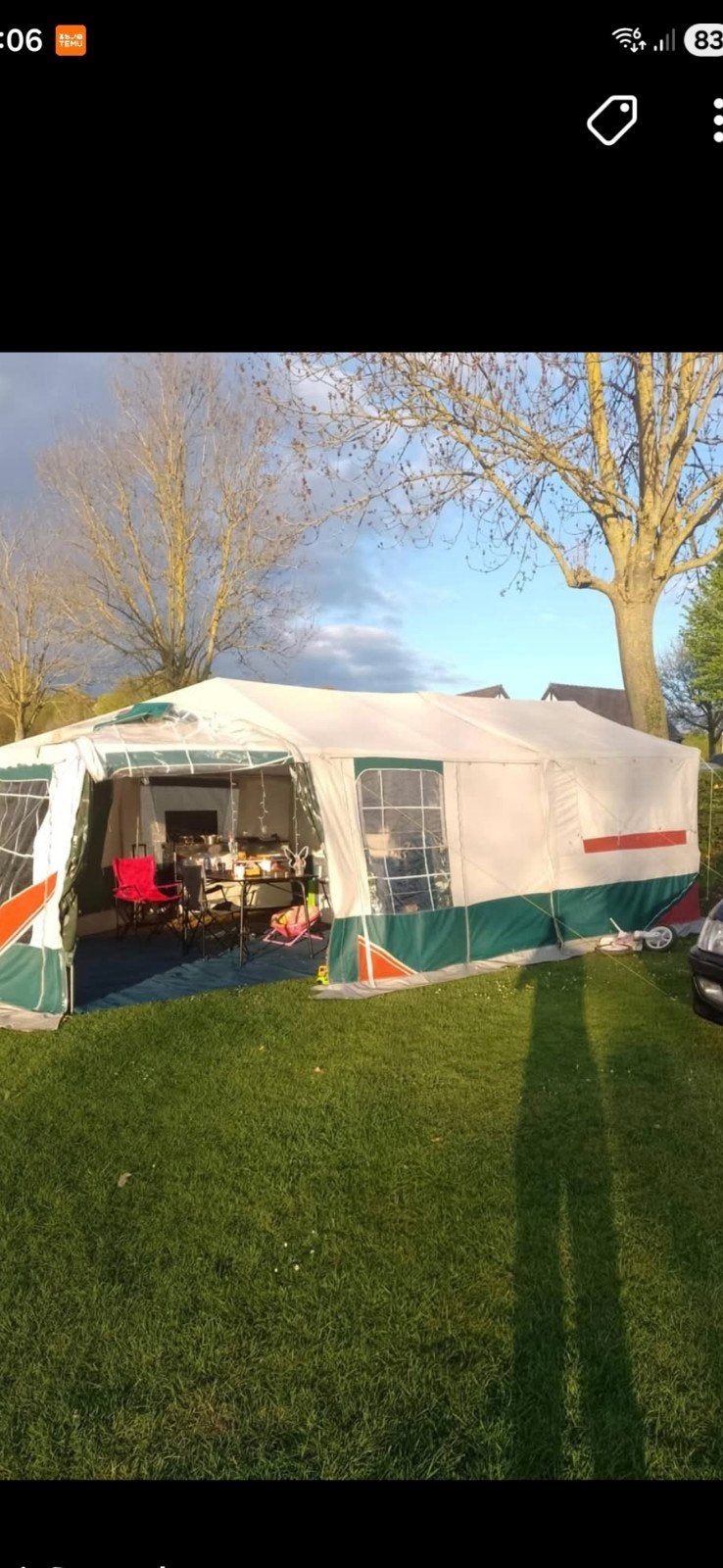 Vouwagen, Caravans en Kamperen, Tenten, Ophalen of Verzenden
