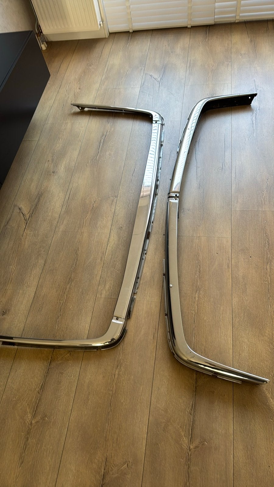 Originele europese bumpers mercedes w107/r107, Ophalen of Verzenden, Gebruikt, Voor, Bumper