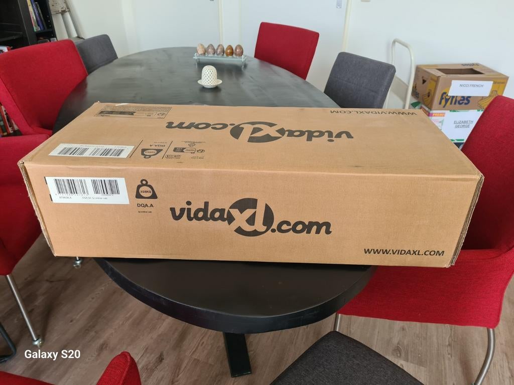 VidaXL ordnerkast in doos, Huis en Inrichting, Kasten | Overige, Nieuw, Ophalen of Verzenden