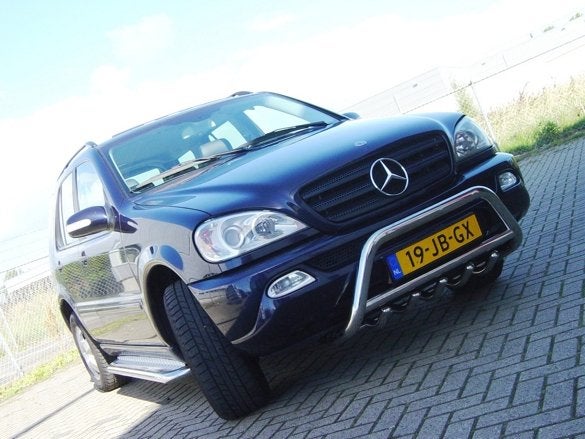 Mercedes-Benz ML W164 Sidebars met aluminium trede, Niet ingevuld, Niet ingevuld, Niet ingevuld