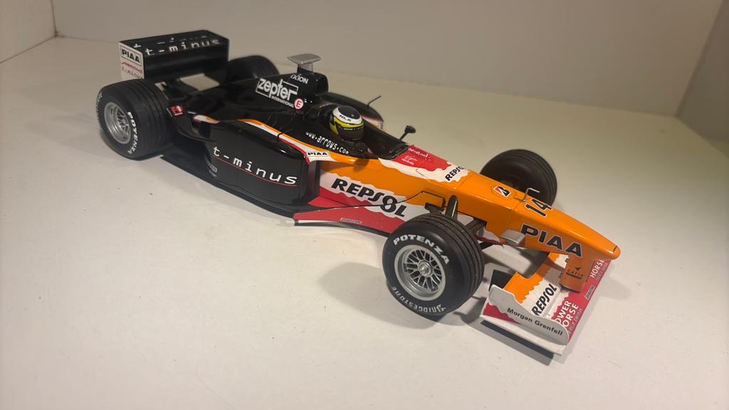 F1 arrows a20 1999 de la rosa minichamps 1.18, Ophalen of Verzenden, MiniChamps, A, A