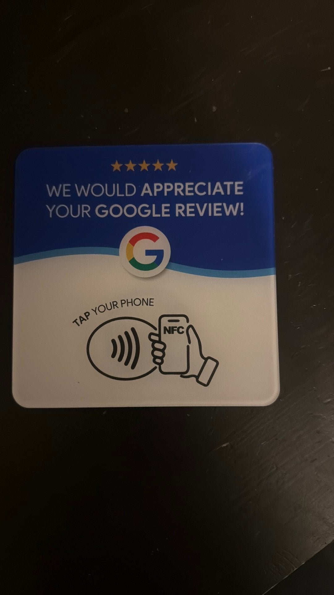 Google review kaart, Eén persoon