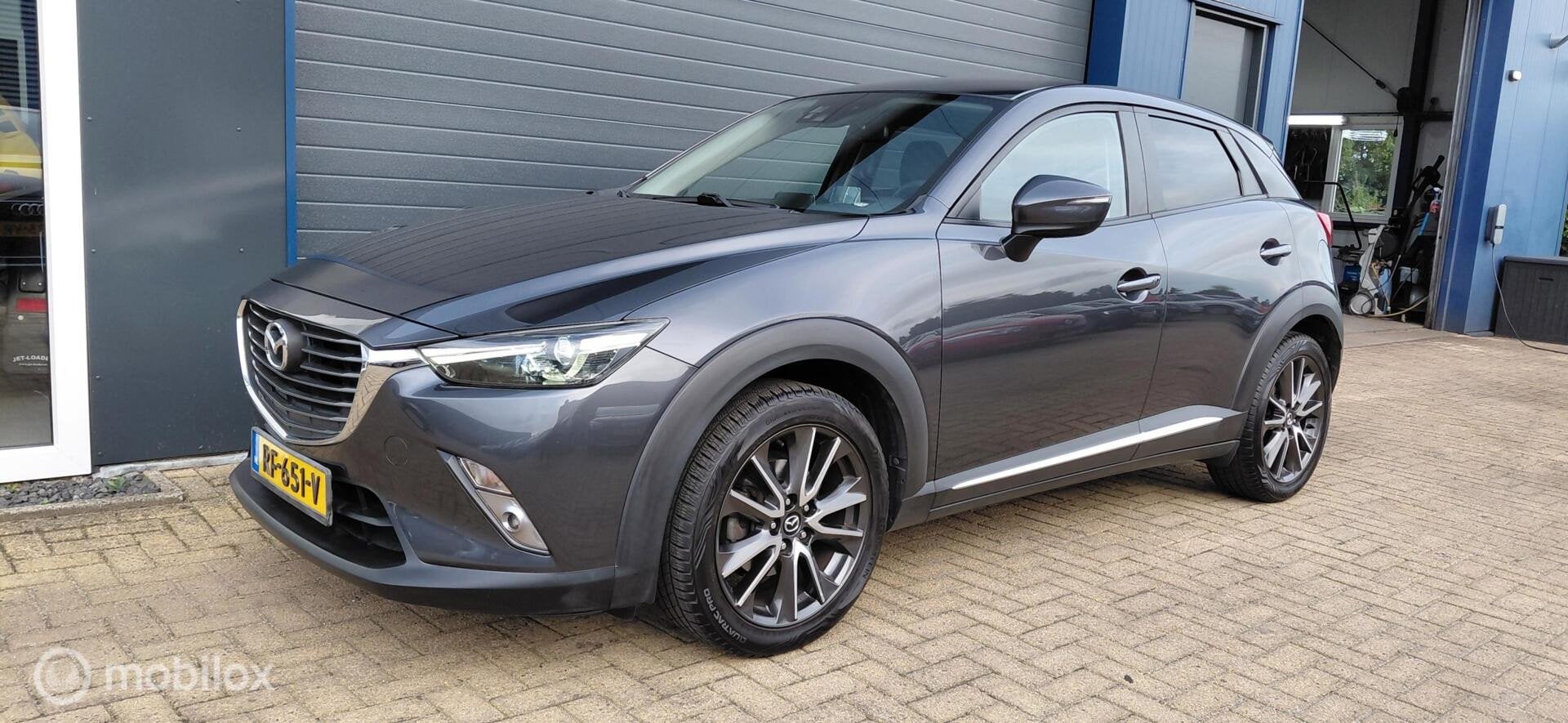 Mazda CX-3 2.0 SkyActiv-G 120,Leer,Trekhaak,Headup, Voorwielaandrijving, 1998 cc, Gebruikt, Euro 6