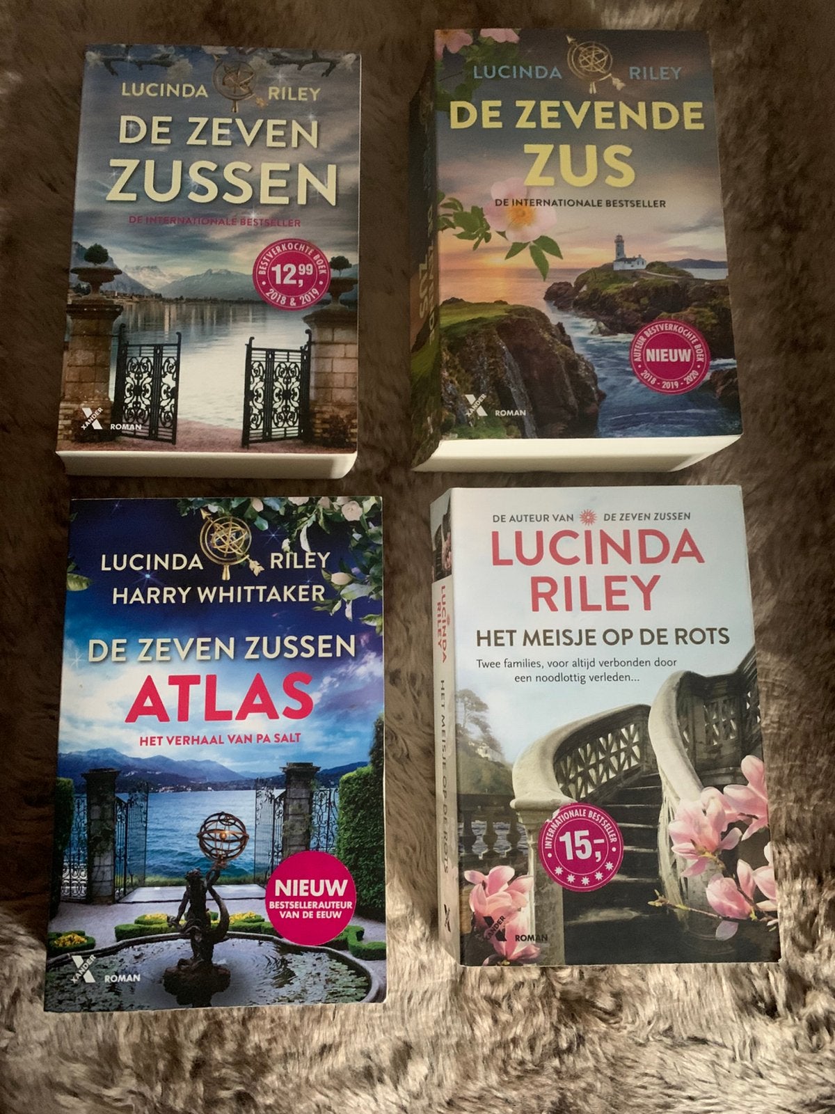 Harry Whittaker - Atlas en 3 andere boeken Lucinda Riley, Ophalen of Verzenden, Gelezen, Harry Whittaker; Lucinda Riley