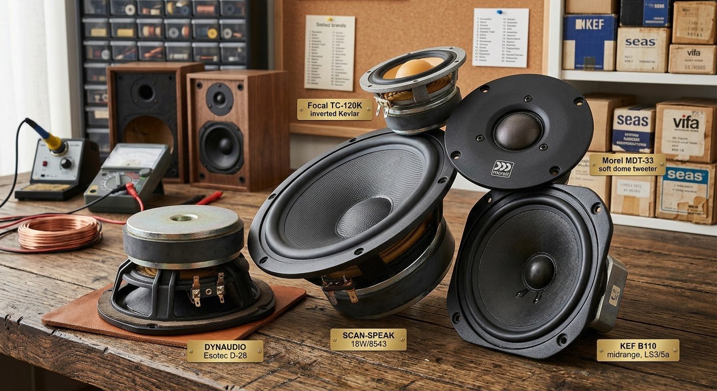 Inkoop woofers/tweeters, Audio, Tv en Foto, Ophalen of Verzenden, Zo goed als nieuw, Philips