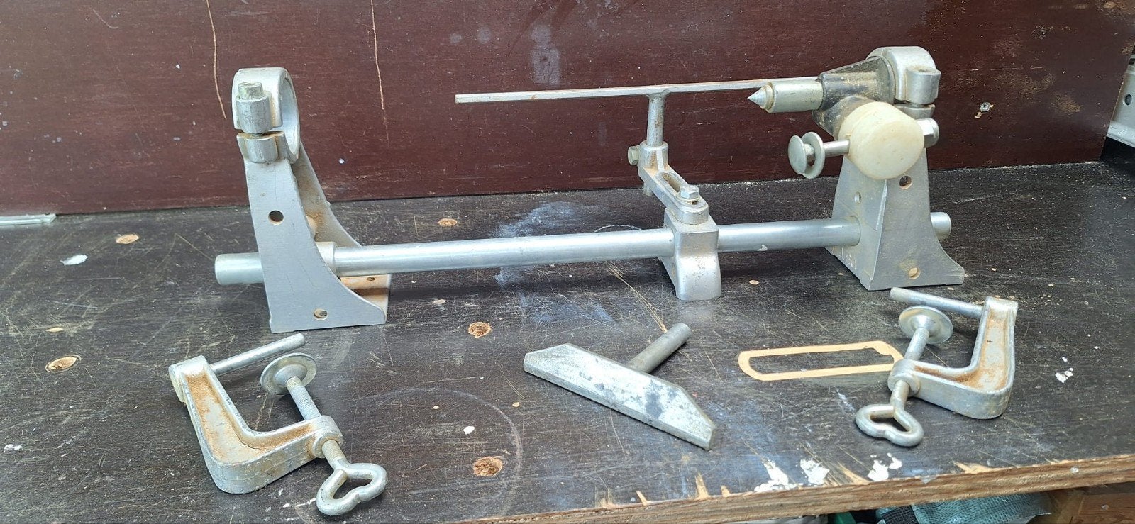 kleine draaibank voor boormachine, Ophalen, Gebruikt, Houtdraaibank, Minder dan 500 mm