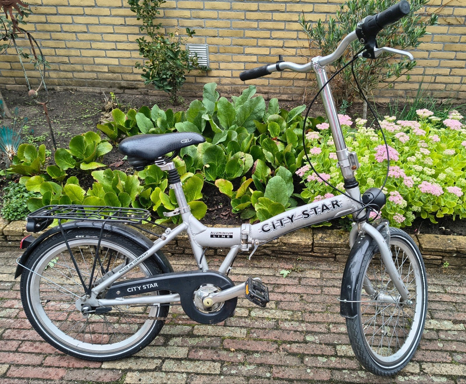 City Star vouwfiets, Fietsen en Brommers, Fietsen | Vouwfietsen, 20 inch of meer, Gebruikt, Velgrem, Versnellingen