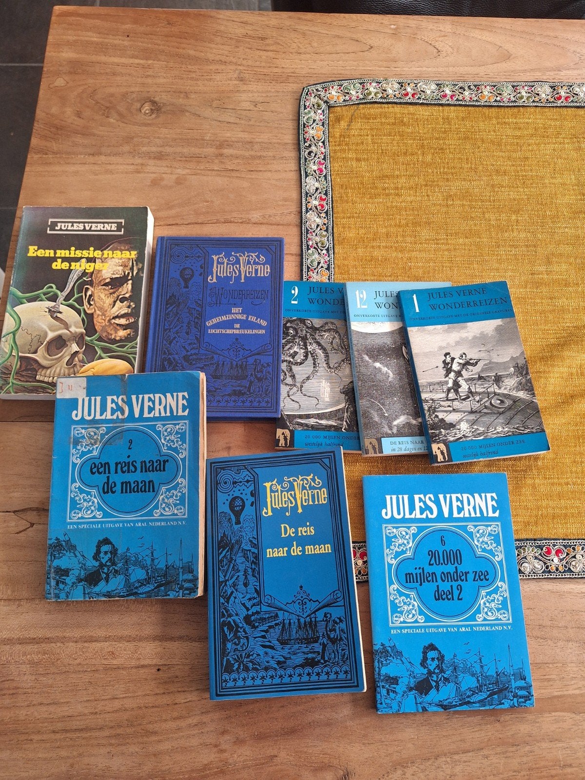 Jules Verne Boeken Collectie - Diverse Titels, Ophalen of Verzenden, Gelezen, Jules Verne, Nederland