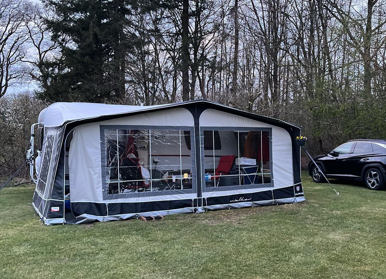 Walker voortent omloopmaat 975, Caravans en Kamperen, Voortenten en Luifels, Gebruikt, Walker Campingstyle, Ten Cate All Season 240g/m2