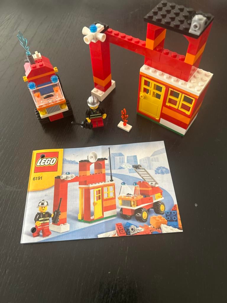 Lego Duplo Brandweerkazerne en Brandweerwagen (6191), Kinderen en Baby's, Speelgoed | Duplo en Lego, Lego, Ophalen of Verzenden