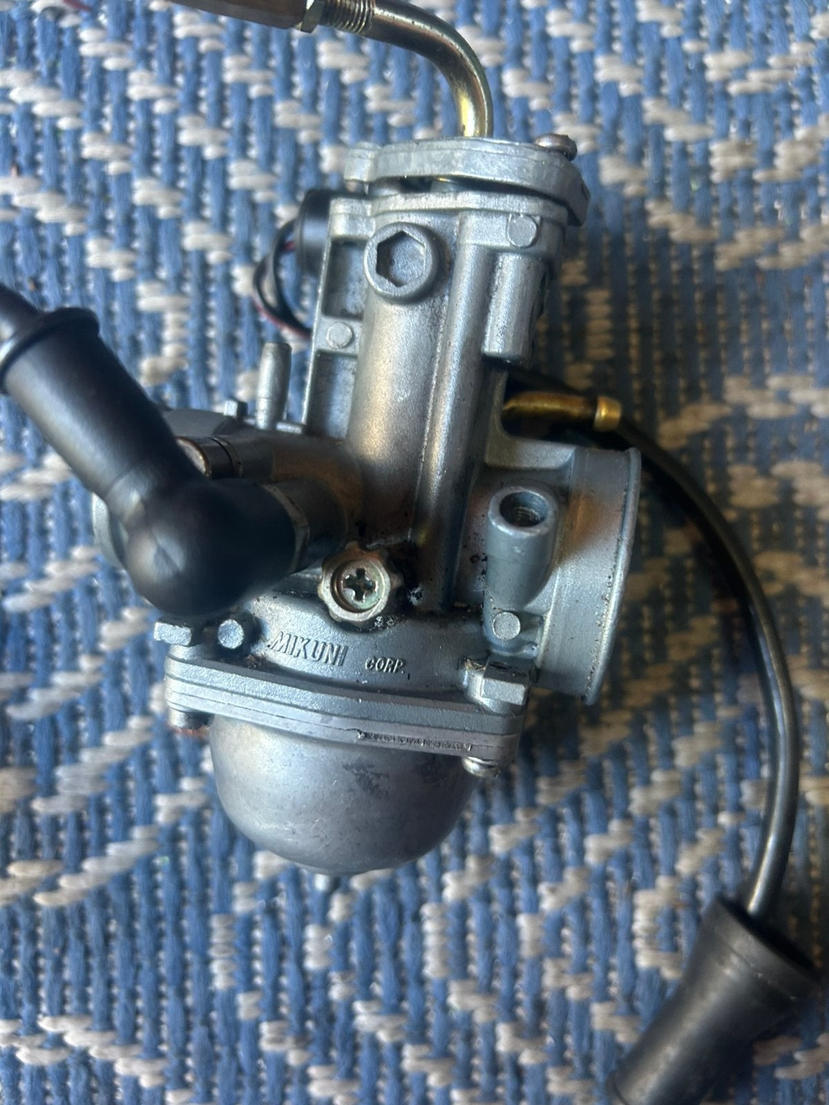 Mikuni 20.5 carburateur compleet werkend gedemonteerd, Ophalen of Verzenden, Zo goed als nieuw, Carburateur