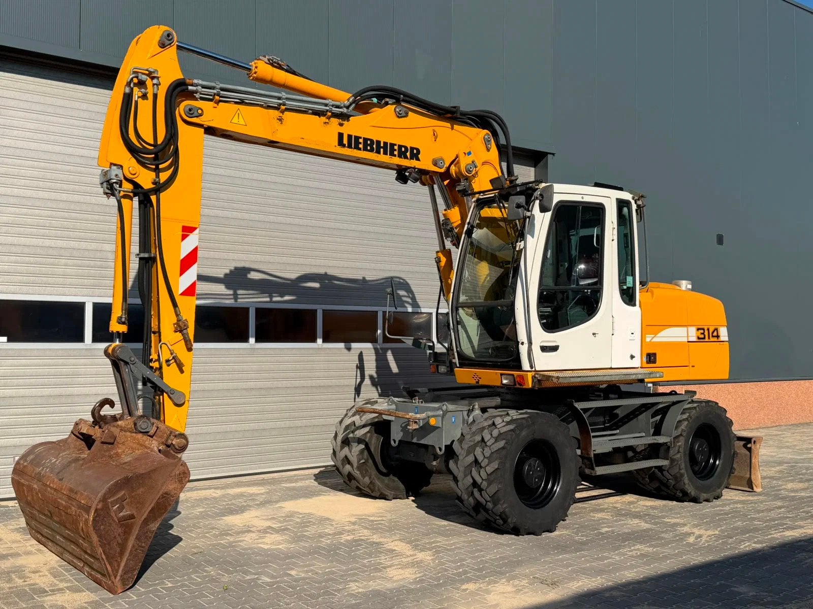 Liebherr A 316 Litronic (bj 2008), Graafmachine
