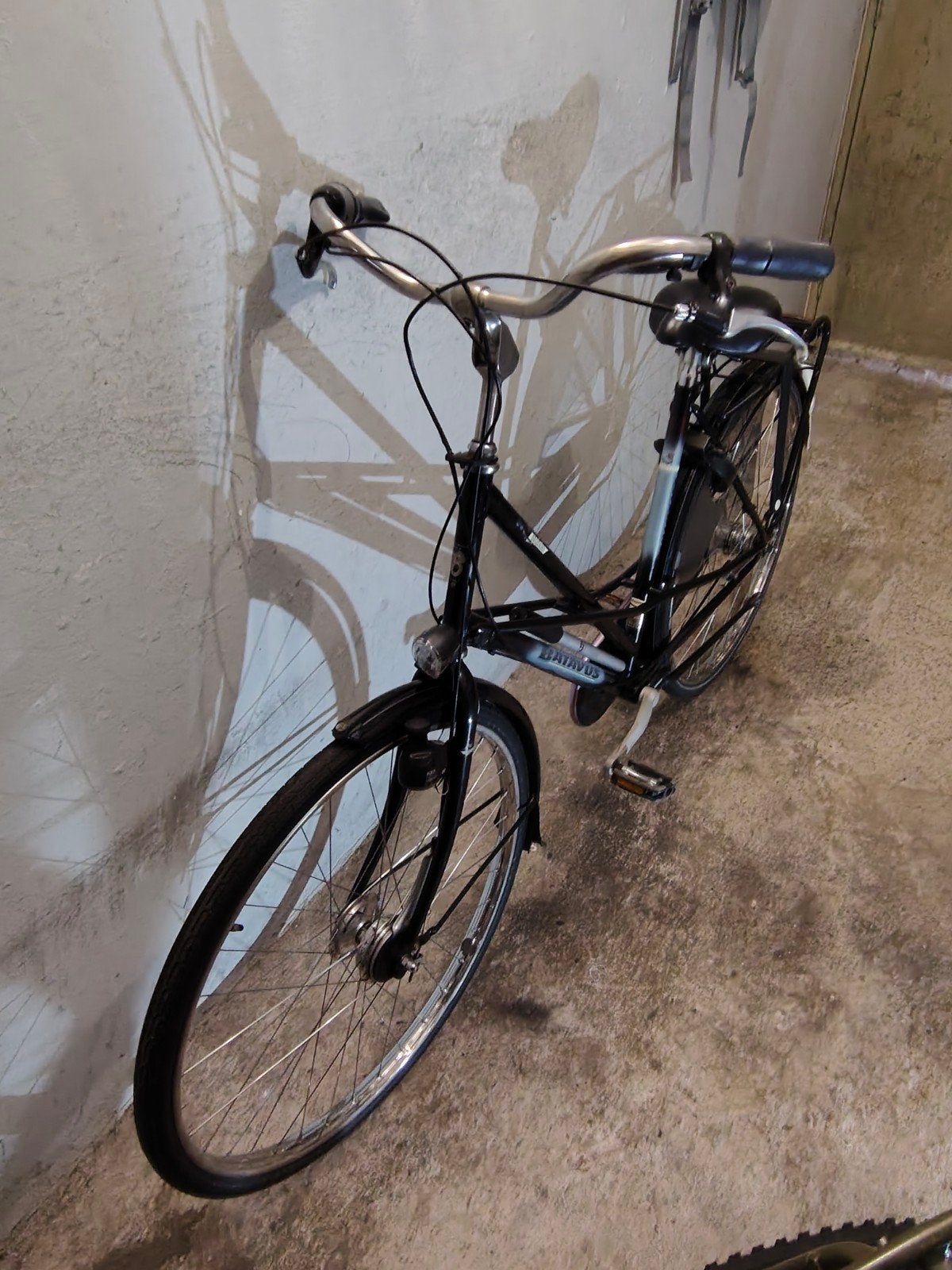 Damesfiets meidenfiets herenfiets toerfiets 28inch Batavus, Ophalen, 53 tot 56 cm, Versnellingen, Batavus