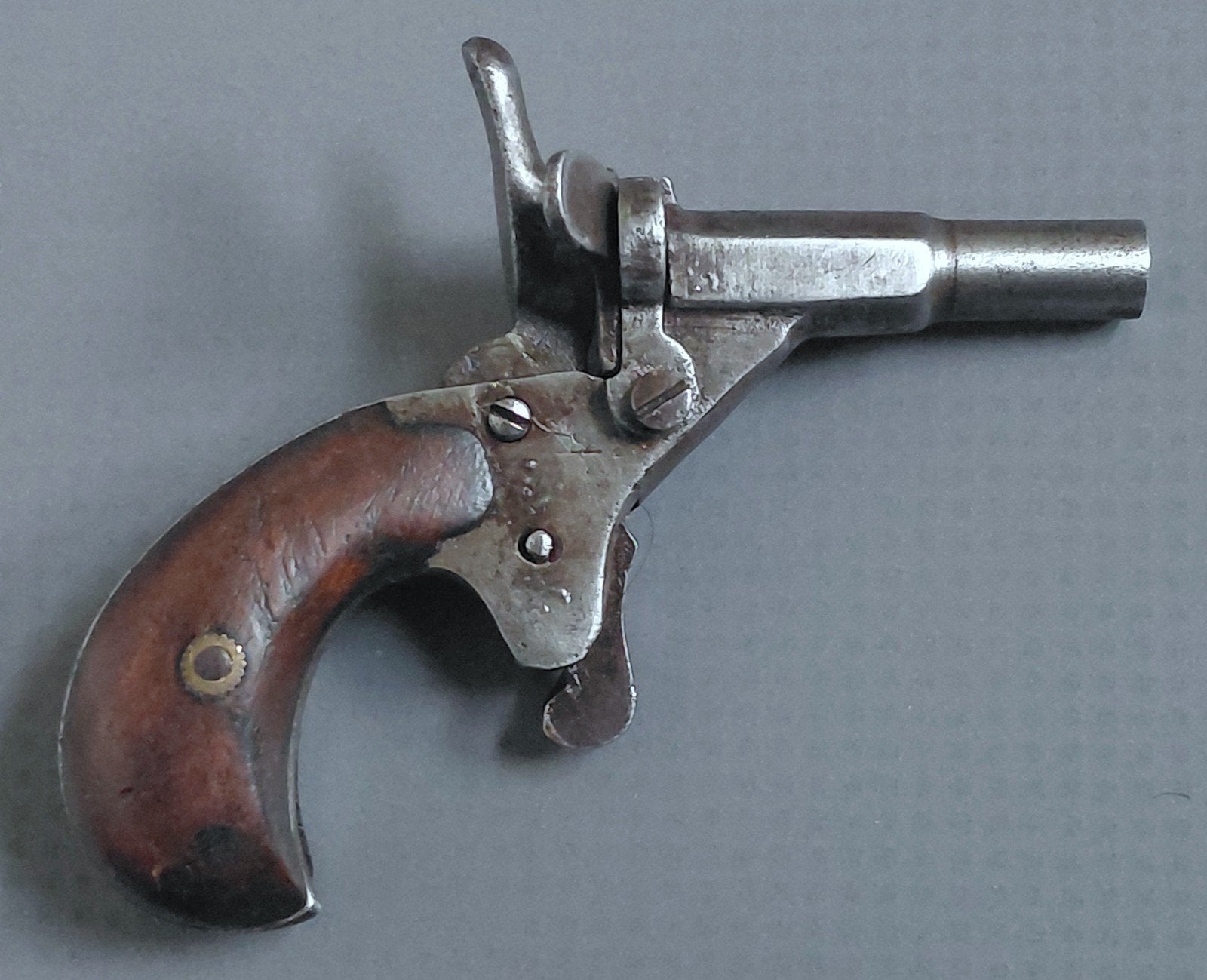 Antiek Duits 6mm Flobert pistool zwartkruit, Ophalen of Verzenden