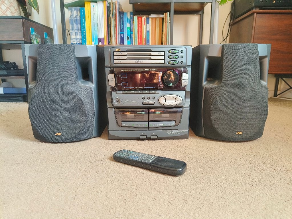 JVC stereo set, Audio, Tv en Foto, Ophalen of Verzenden, Gebruikt, Tuner of Radio, JVC