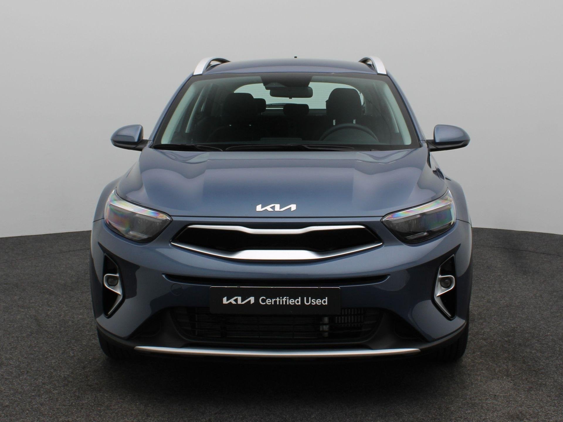 Kia Stonic 1.0 T-GDi MHEV DynamicLine | NAVI | CAMERA | AIRC, Auto's, Automatische klimaatregeling, Euro 6, Blauw, Origineel Nederlands