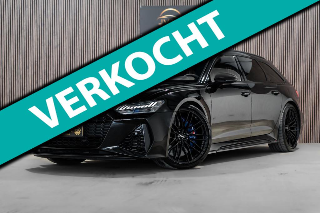 Audi A6 Avant RS6 TFSI quattro URBAN ABT PANO CARBON, Auto's, Audi, Automaat, Gebruikt, 600 pk, Zwart