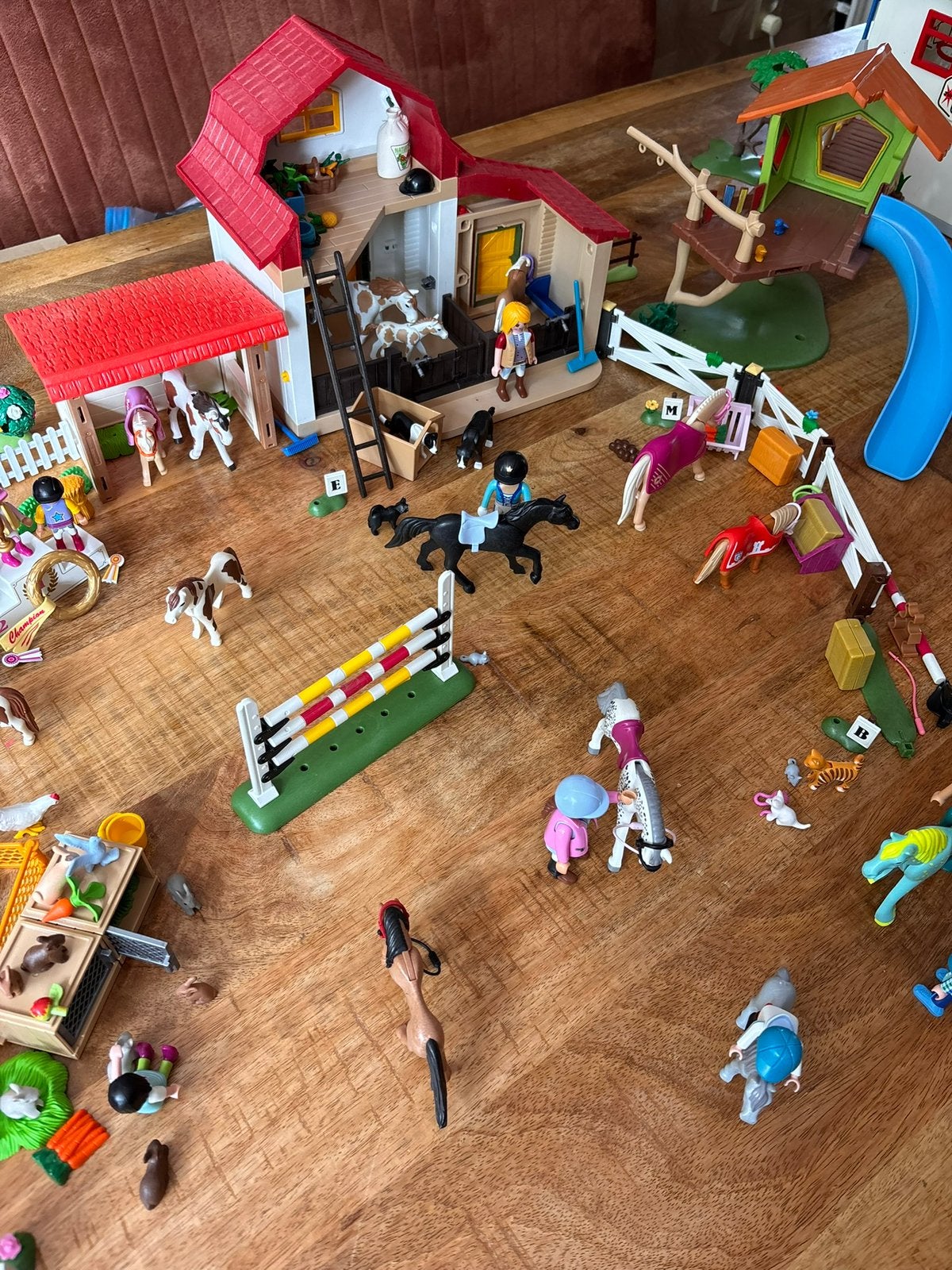 Playmobil Paardenmanege (4190) – met extra paarden & ruiters, Kinderen en Baby's, Speelgoed | Playmobil, Ophalen, Gebruikt, Complete set