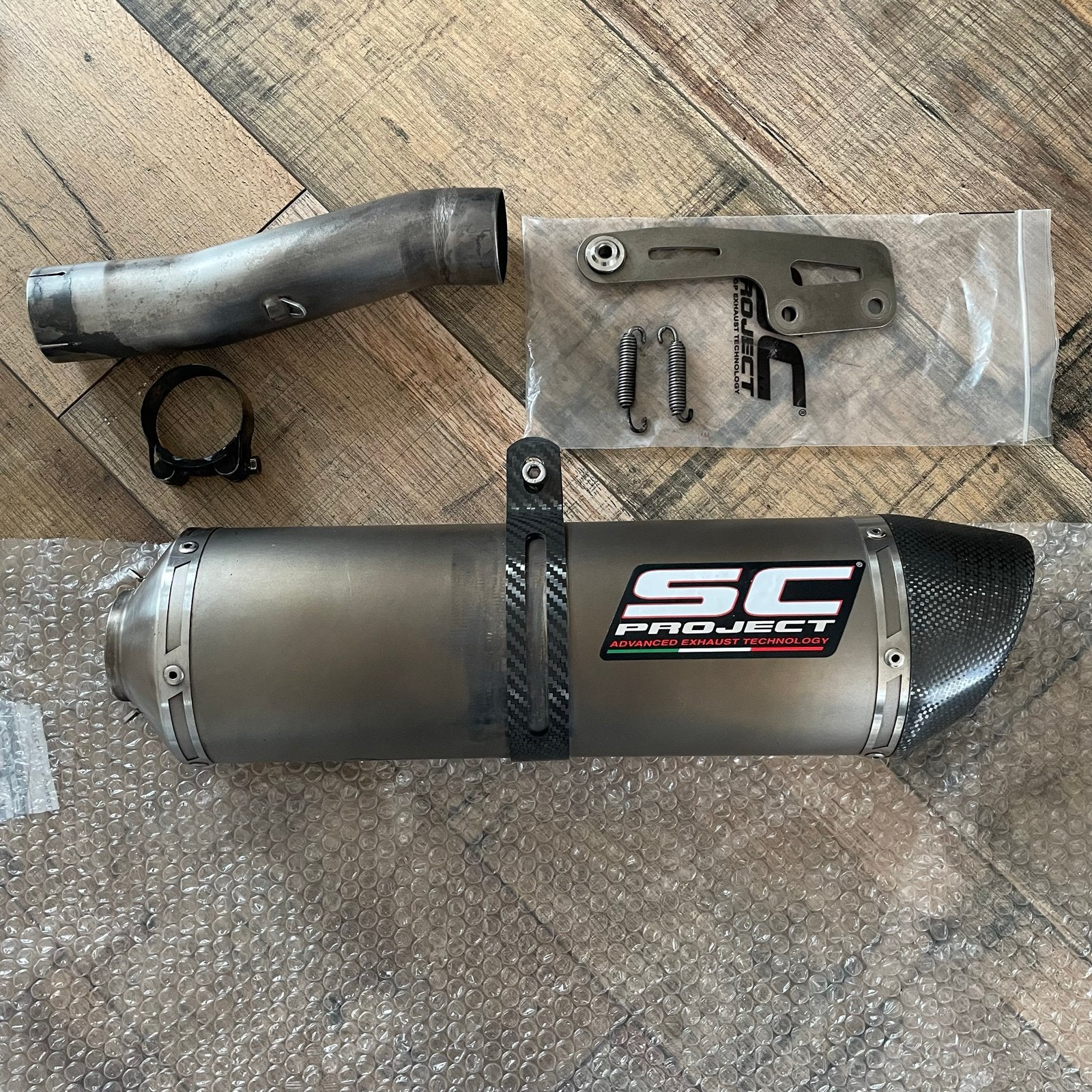 SC Project uitlaat voor Husqvarna 701, Ophalen of Verzenden, Gebruikt
