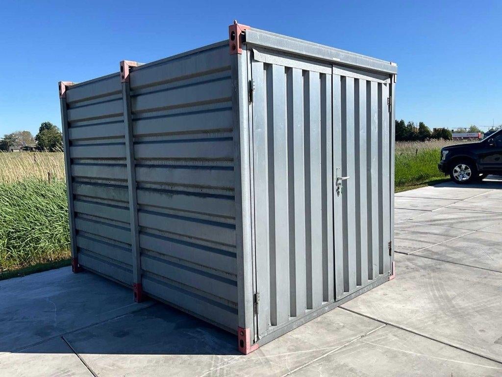 Gegalvaniseerde opslagcontainer met 2 deuren