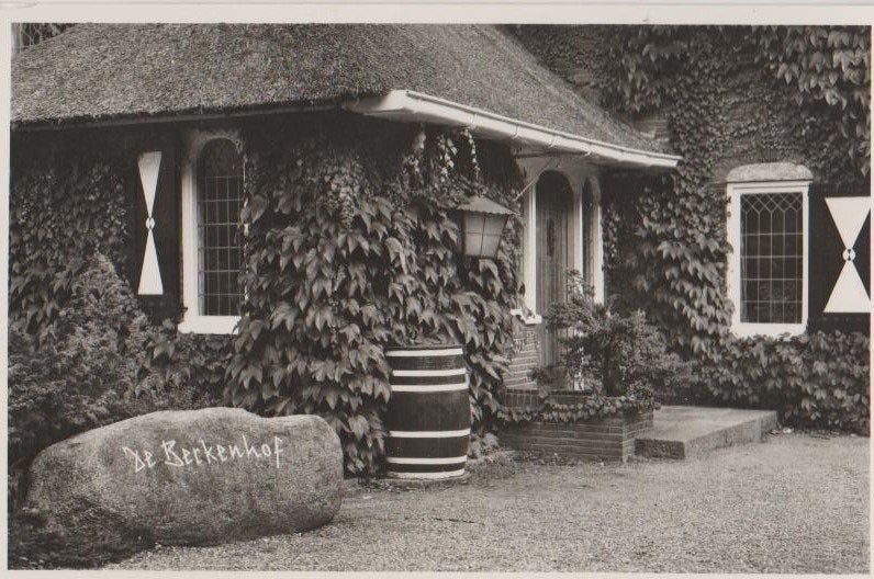 Zuidlaren (Dr.) De Berkenhof 1959. - mooie foto-glanskaart, Ophalen, 1940 tot 1960, Ongelopen, Drenthe
