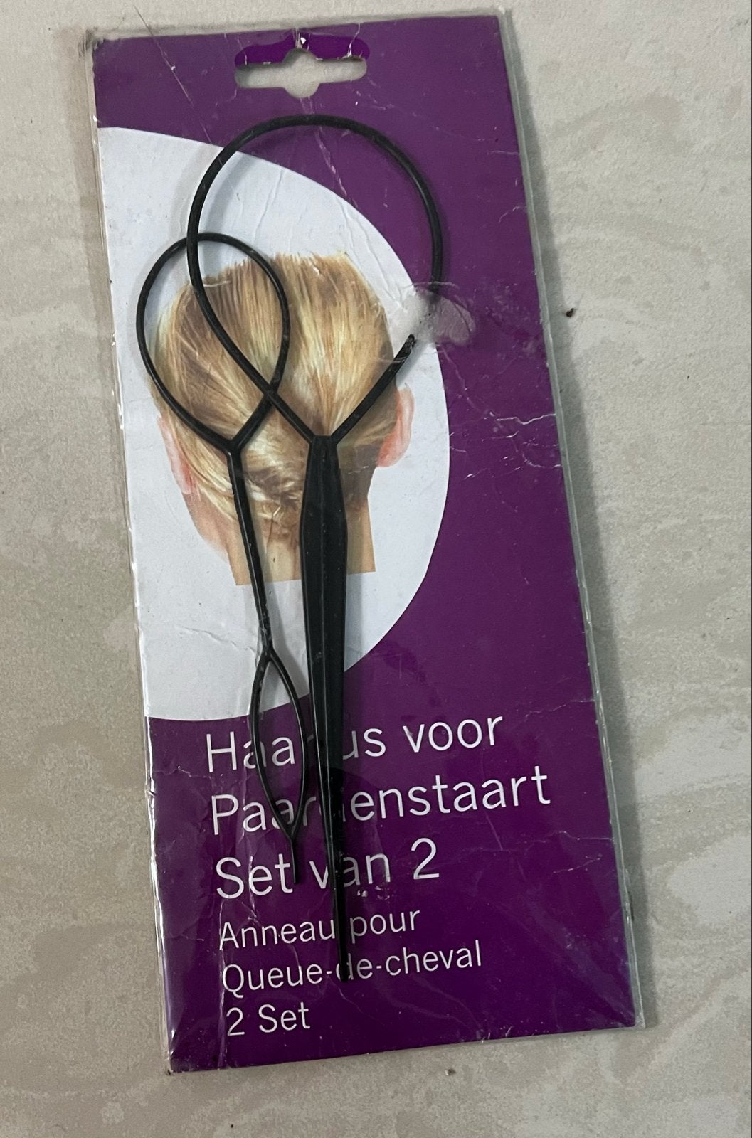 Haar lus voor paardenstaart - Set van 2 ( nieuw), Ophalen of Verzenden, Nieuw