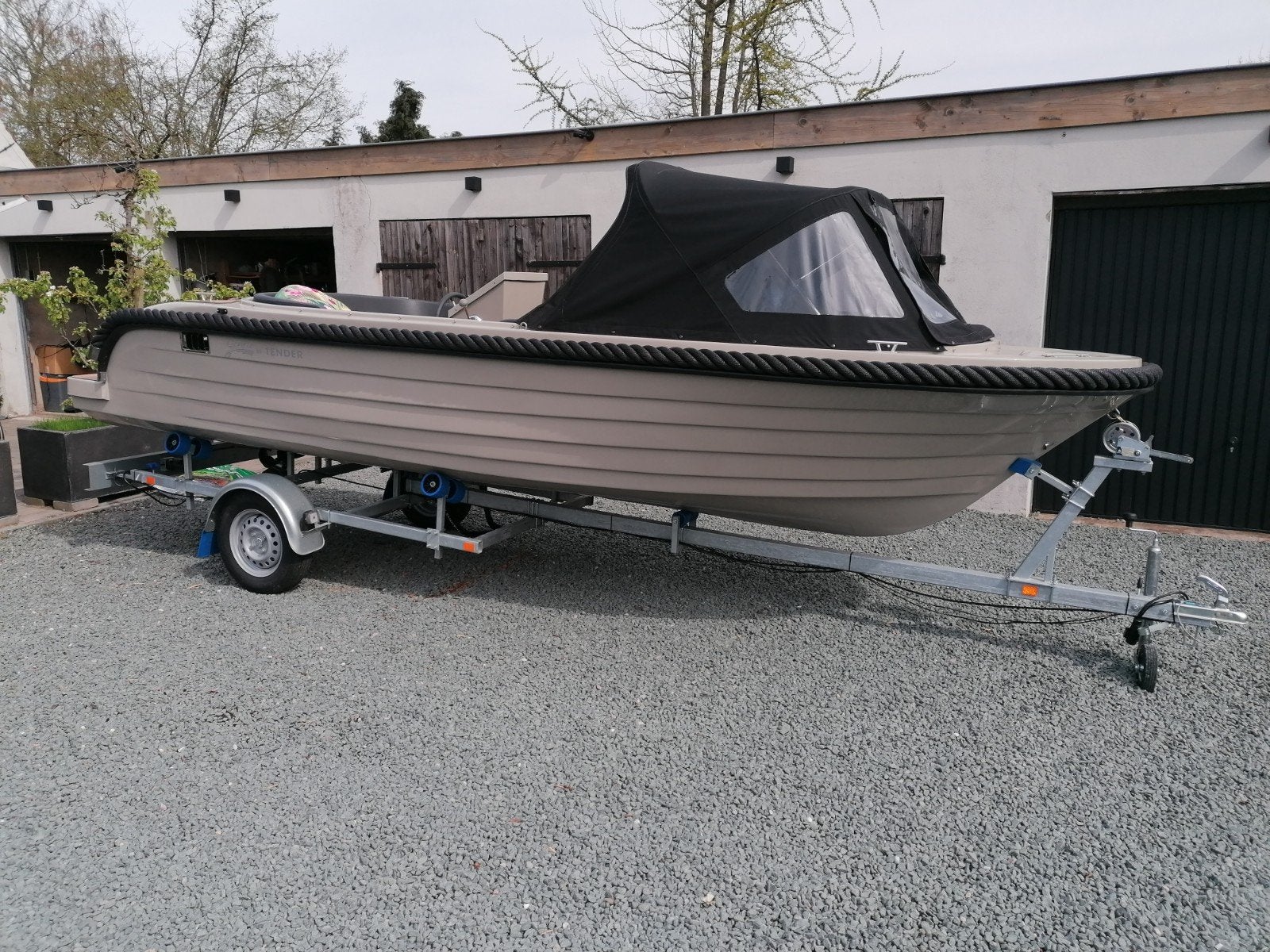 Gentle 555 Tender sloep uit eind 2023 met Tohatsu 20 pk, Ophalen, Tender, Kabelaring, 5 m