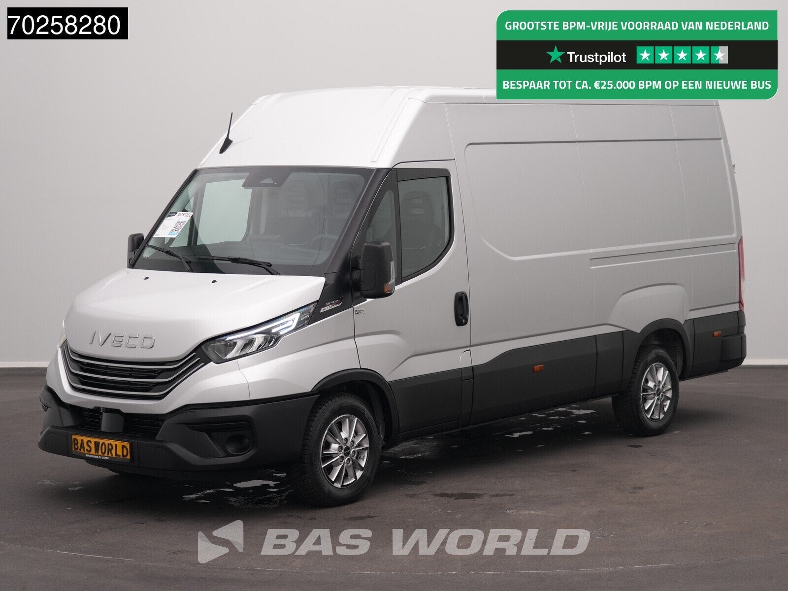 Iveco Daily 35S21 BPM VRIJ! 3.0L Automaat 210PK L2H2 2025-Mo, Automaat, Stof, Euro 6, 4 cilinders