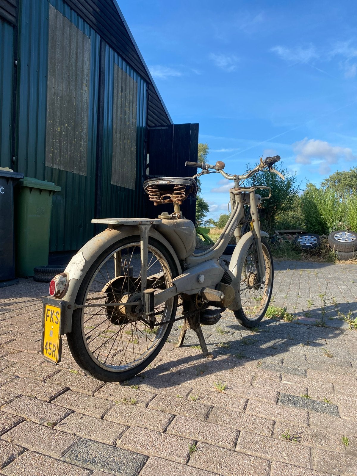 Sparta Sportamatic bromfiets - Klassieke oldtimer, Fietsen en Brommers, Brommers | Oldtimers, Ophalen, Maximaal 45 km/u, 49 cc