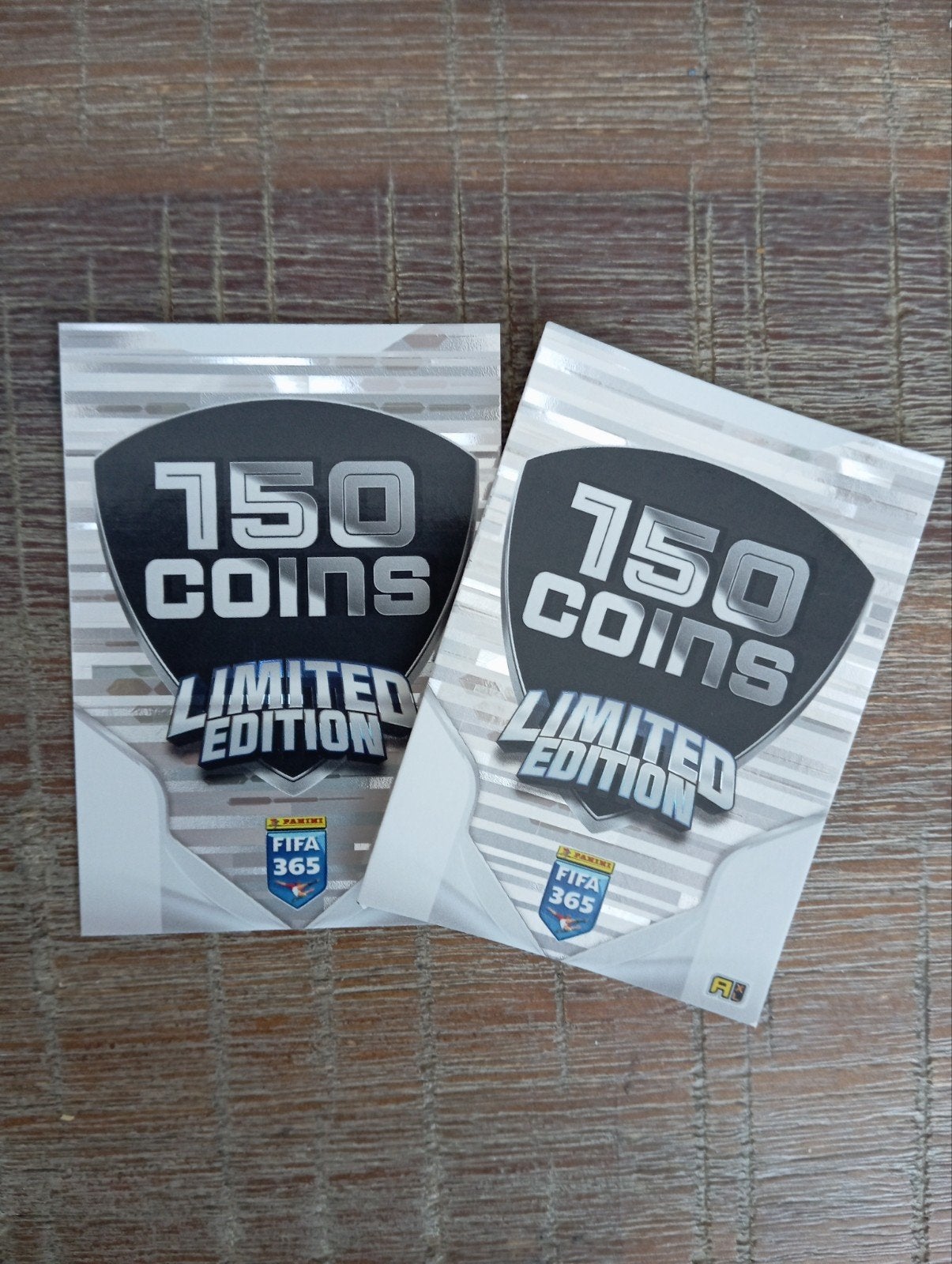2x FIFA Panini 2026 150 Coins Limited Edition, Ophalen of Verzenden, Nieuw, Buitenlandse clubs, Poster, Plaatje of Sticker