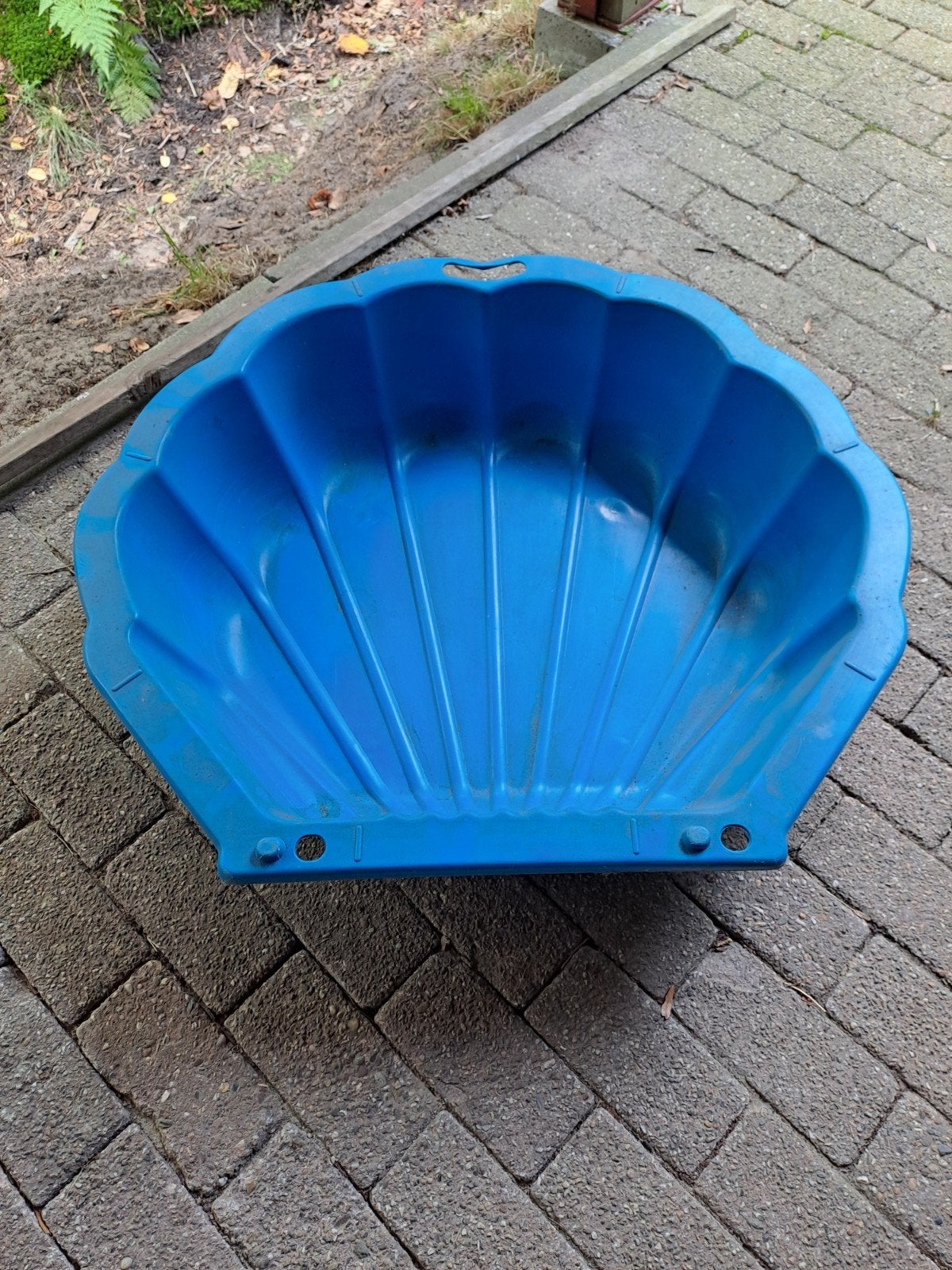 1 deel schelp zandbak, Kinderen en Baby's, Speelgoed | Buiten | Zandbakken, Ophalen, Zo goed als nieuw
