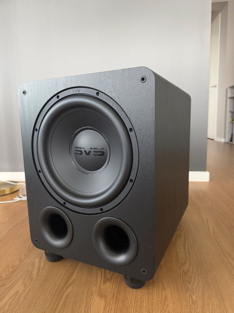 SVS PB-1000 Pro subwoofer + accessoires, Gebruikt, Subwoofer, Ophalen, 150 watt of meer