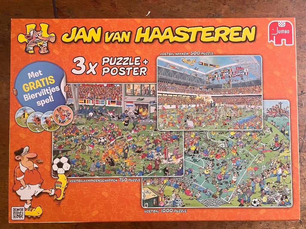 van Haasteren puzzel, Ophalen, 500 t/m 1500 stukjes, Gebruikt, Legpuzzel